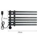 GobekUsa Digital Touch Bathroom Towel Warmer Rack - Smart Home Aluminum Dryer