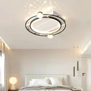 GobekUsa Kids Bedroom Ceiling Fan with Remote Control and Modern LED Light