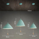 GobekUsa Designer Pendant Light for Dining Room & Bedroom, Pull Switch E27 Fixture