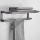 GobekUsa Bathroom Hardware Set: Towel Rack, Shelf, Paper Holder, Towel Holder, Toilet Brush Holder