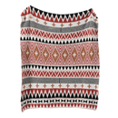 GobekUsa Bohemian Flower Knitted Throw Blanket