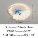 GobekUsa LED Airplane Chandelier Lights for Modern Home Decor & Indoor Lighting