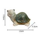 GobekUsa Cute Turtle Statue Tray Desk Ornament Room Decor Creative Sculpture