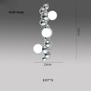 GobekUsa Dimmable LED Hanging Pendant Light for Living Room - Gold Silver Luminaire