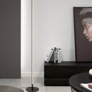 GobekUsa LED Floor Lamp 15W Aluminum Iron Paint Black/White Living Room Bedroom Lighting
