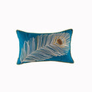 GobekUsa Embroidered Flower Boho Long Cushion Covers for Bedroom and Sofa