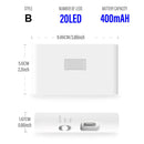 GobekUsa Induction Night Light USB Rechargeable Motion Sensor Wall Lamp
