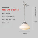 Modern Gold Glass Pendant Light