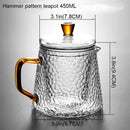 GobekUsa Borosilicate Glass Teapot with Infuser for Puer Tea and Boiling Water