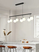 GobekUsa Glass Art Chandelier for Living Room, Children's Room, Bedroom, Dining Room