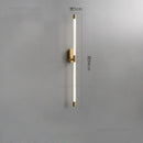GobekUsa Gold Geometric Lines Wall Lamps for Modern Luxury Home Decor