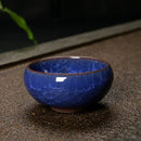 GobekUsa Ice Cracking Ceramic Tea Cup Espresso Coffee Kung Fu Teacup Cute Cup