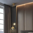 GobekUsa Crystal Round Chandelier: Luxury Modern Nordic Master Bedroom Pendant Lamp