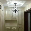 GobekUsa Crystal Chain Pendant Chandelier LED Lights for Indoor Decor