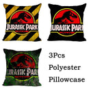 GobekUsa Jurassic Park Dinosaur Pillowcase Cover for Living Room Sofa and Chair