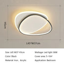 GobekUsa LED Ceiling Lights: Modern Round Lamps for Bedroom, Living Room, Study - Indoor Lighting Fixtures
