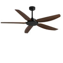 GobekUsa 58-Inch Black Ceiling Fan with Remote Control for Commercial Use