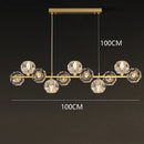 GobekUsa Crystal Chandelier | Luxury Pendant Light for Living and Dining Room
