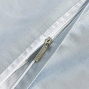 GobekUsa 100s Egyptian Cotton Embroidery King Queen Bedding Set with Duvet Cover