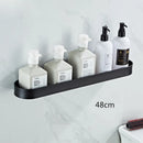 GobekUsa Alumium Bathroom Shelf with Towel Bar and Corner Storage Shelf