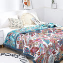 GobekUsa Japanese Cotton Gauze Summer Blanket - Luxury Soft Quilt and Sofa Towel for Adults