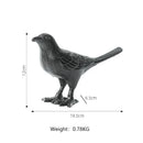 GobekUsa Cast Iron Bird Decoration: Elegant Home & Living Room Décor