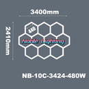 GobekUsa Hexagon LED Ceiling Light: High-Performance, Best-Selling, Honeycomb Design
