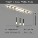 GobekUsa LED Chandelier: Modern Ceiling Lighting for Living Dining Bedroom Kitchen Aisle