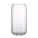 GobekUsa 574ML Large Can Shape Beer Glass Cup, Durable Borosilicate Glass Drinkware