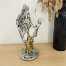 GobekUsa Cyberpunk Mechanical Arm Desktop Stand - Simulated Robot Hand Sculpture