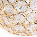 GobekUsa Crystal Wall Light: Elegant Bedroom Bedside Lamp E27 Sconce, European Design