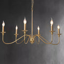 Vintage Black and Gold Metal Pendant Light