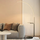 GobekUsa LED Art Floor Lamp Modern Design Black White Gold Living Room Decoration