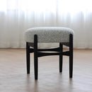 GobekUsa Ash Wood Makeup Bench Dressing Chair for Small Spaces