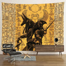 GobekUsa Egyptian Mandala Tapestry Wall Hanging for Bohemian Hippie Room Decor