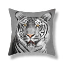 GobekUsa Brave Tiger Pattern Print Pillowcase, Super Peach Skin Cushion Cover