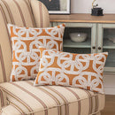 GobekUsa Brown Coffee Geometric Jacquard Cushion Cover: High Precision & Light Luxury Modern Pillow Case for Home Decor