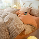 GobekUsa Cozy Cotton Bedding Set: 160X210cm Quilt Cover for Adults, Warm & Soft Duvet Cover