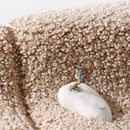 GobekUsa Geometric Flocked Bath Mat Thicken Super Absorbent Anti-slip Bathroom Rug.