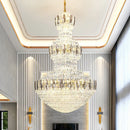 GobekUsa Light Luxury Crystal Chandelier: Postmodern Elegance for Hotels, Villas, and Duplexes