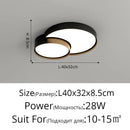 GobekUsa LED Acrylic Chandelier - Modern Indoor Lighting for Bedroom Kitchen Living Room