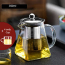 GobekUsa Glass Teapot: Kungfu Tea Set for Office, High Quality, Thermostable.