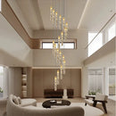 GobekUsa High-ceiling Room Pendant Lights Adjustable Luxury Fixture