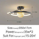 GobekUsa Blue Star LED Pendant Light for Home Decor