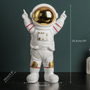 GobekUsa Electroplated Golden Astronaut Figurines, Creative Home Decor & Gifts