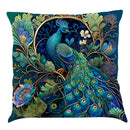 GobekUsa Cat Design Linen Pillowcase 45x45cm for Home Decor and Cushion Covers