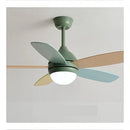 GobekUsa Kids Ceiling Fan with Light and Remote Control, 3-Speed, 5-Blade Helicopter Design