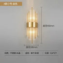 GobekUsa Crystal LED Wall Light Modern Indoor Lighting for Living Room & Aisle