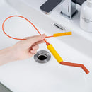 GobekUsa Drain Cleaner Brush with Rotating Handle – Clog Remover Tool