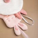 GobekUsa Cartoon Rabbit Hand Towel - Thick Coral Velvet Absorbent for Bathroom Kitchen
